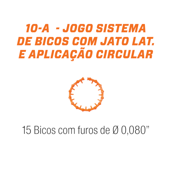 Jogo Sistema Bicos Jato Circular FIXOFLEX 10A- AU10 Quimatic-a61178c2-c6b9-41b9-98d3-f7762fc85d62