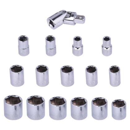 Jogo Soquete enc.1/2 de 3/8 A 1.1/4 20 Pçs 205906BJ Belzer-45ea60a0-f761-47e2-a1af-115aa0d633e5