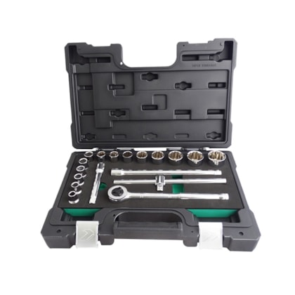 Jogo Soquete Estriado 10 a 32mm 18 Pçs 204404BJ Belzer-4767c333-db8b-4d0e-b858-30cbb5944f13