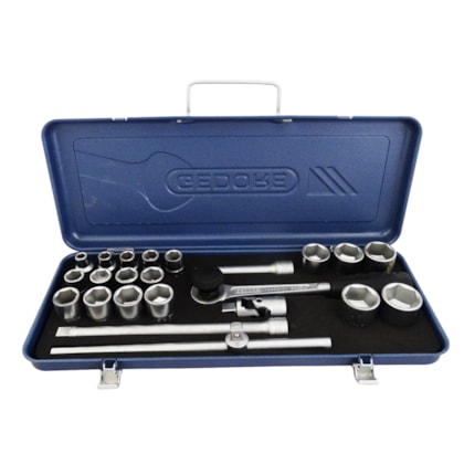 Jogo Soquete Sextavado 1/2