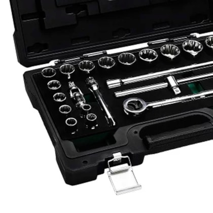 Jogo Soquetes Estriados 1/2