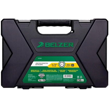 Jogo Soquetes Estriados 1/2