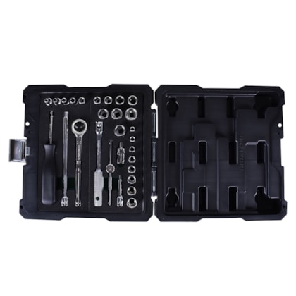 Jogo Soquetes Sextavado 1/4