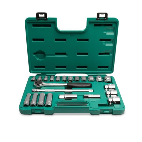 Jogo Soquetes Sextavado de 1/2