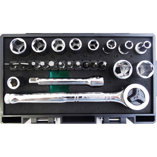 Jogo Soquetes Sextavados 1/4 25 Pçs 234410IBJ Belzer-47ed5dbe-41e2-474a-a75b-7d46d4b18e2b