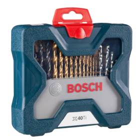 Jogo X-Line Pontas e Brocas 40pçs + Maleta 2607017512 Bosch
