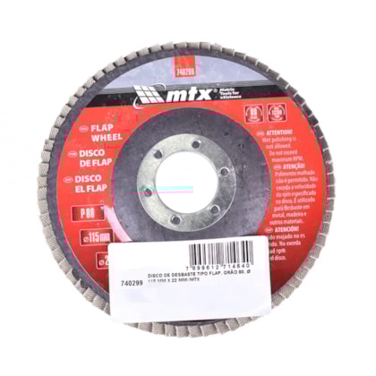 Kit 10 Discos De Lixa GR60 + 10 Discos De Lixa GR80 MTX-42ac0654-2a22-4597-9bb7-b05ec2a0b9a2