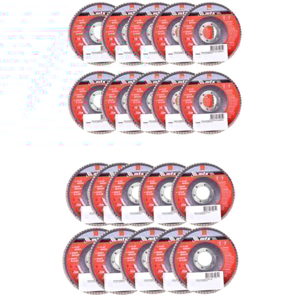 Kit 10 Discos De Lixa GR60 + 10 Discos De Lixa GR80 MTX-96affbcb-e5bb-489c-acc8-4793d60c92ce