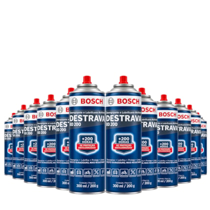 Kit 12 pçs Desengripante BD 200 Destrava Spray 200Ml 1607000-006767be-791f-4a4d-91be-48f5a9eedaf2