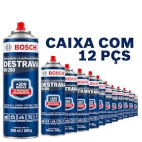 Kit 12 pçs Desengripante BD 200 Destrava Spray 200Ml 1607000