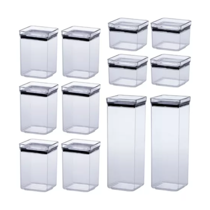 Kit 12 Potes Quadrado Lumini Paramount -6bb38f1d-2131-43b6-b97f-2ac6c12baf7d