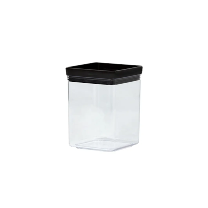 Kit 14 Potes Herméticos Quadrados Lumini Black 1949 Paramount-06bdc81a-3e63-4cbc-a086-7572af2e37a8