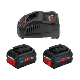 Kit 2 baterias Lítio 127V GBA 18V e Carregador GAL1880 Bosch