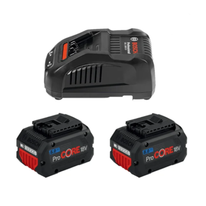 Kit 2 baterias Lítio 127V GBA 18V e Carregador GAL1880 Bosch