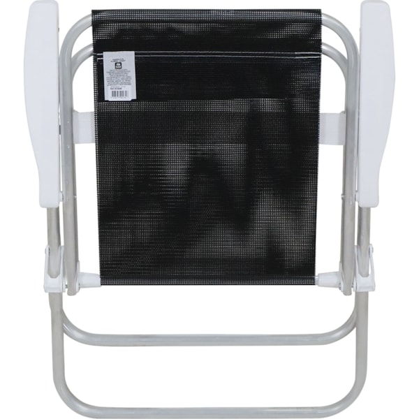 Kit 2 Cadeiras de Praia Alta Lazy Alumínio Preto Sannet 23507 Bel-a763c96b-2afb-4ca0-b069-e24232c8bd20