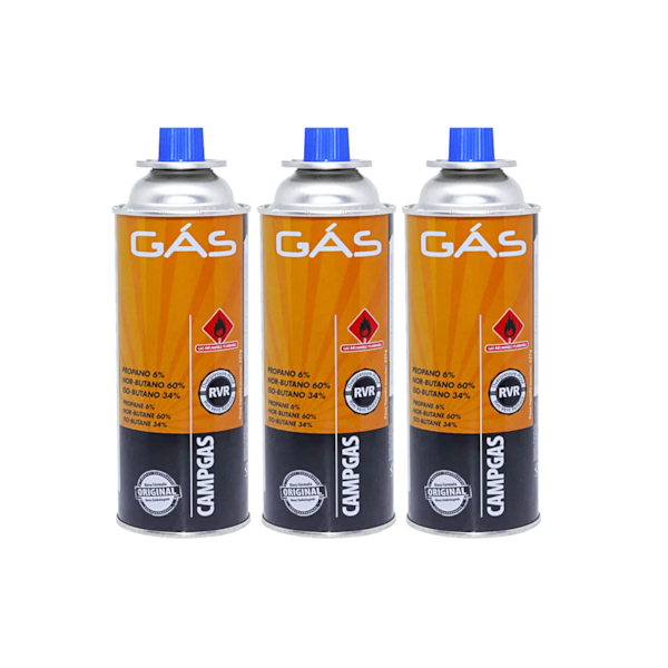 Kit 3 Cartuchos Refil de Gás Para Fogareiro e Maçarico CAMPGAS 280560 NTK Nautika	-ae47f9a4-2091-4626-80f7-88ea2a3d9cb6