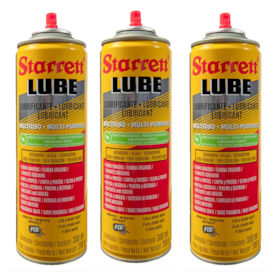 Kit 3 Óleos Desengripante Lubrificante Multiuso 300ml S-LUB3 STARRETT