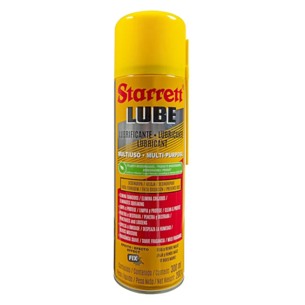 Kit 3 Óleos Desengripante Lubrificante Multiuso 300ml S-LUB3 STARRETT-68a2927e-b211-44ca-bb68-ffa801adf4a1