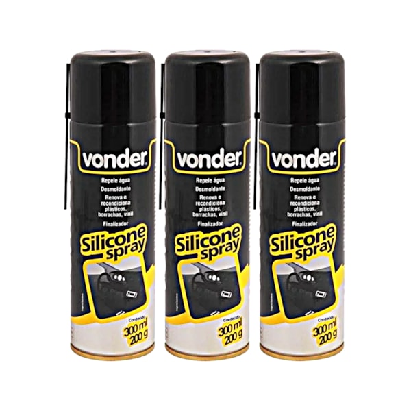 Kit 3 Silicones em Spray 300ML 5160040106 Vonder-464d5056-a16d-474a-ba53-c6dce054a5df
