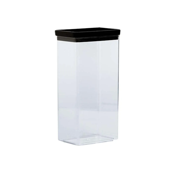 Kit 4 Potes Herméticos Retangular Lumini Black 1954 Paramount-95266352-41ef-4ff1-b4c7-8e5fd519cc77