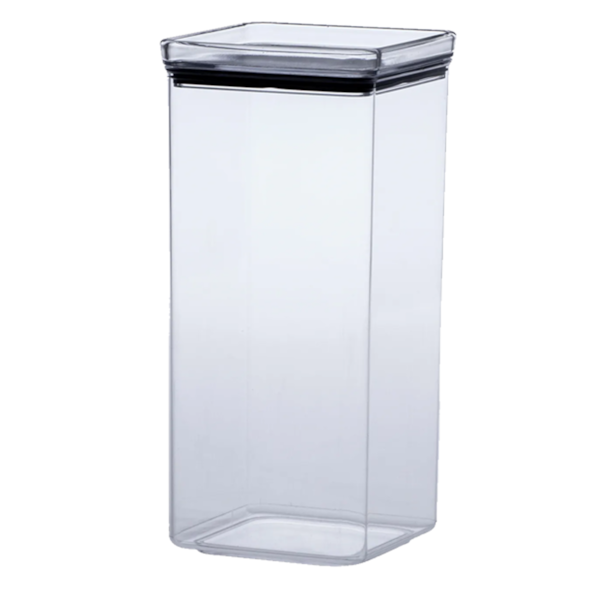 Kit 7 Potes Herméticos Quadrados Lumini 1941 Paramount-301adf8a-942b-462c-ae43-a2df52e7e7f6