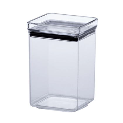 Kit 7 Potes Herméticos Quadrados Lumini 1941 Paramount-adebc989-4333-44d7-88d0-60a4dc1a18ce