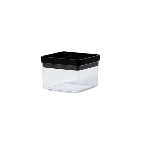 Kit 7 Potes Herméticos Quadrados Lumini Black 1946 Paramount-c76f0645-a680-4c5b-881d-02d3af4ae8e3