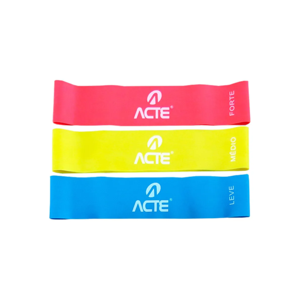 Kit Bands Fitness com 3 Faixas Elásticas e 3 Mini Bands de Intensidade T270-A Acte Sports-0fb0199f-bbe3-496d-a4d4-36e4f43c14fc