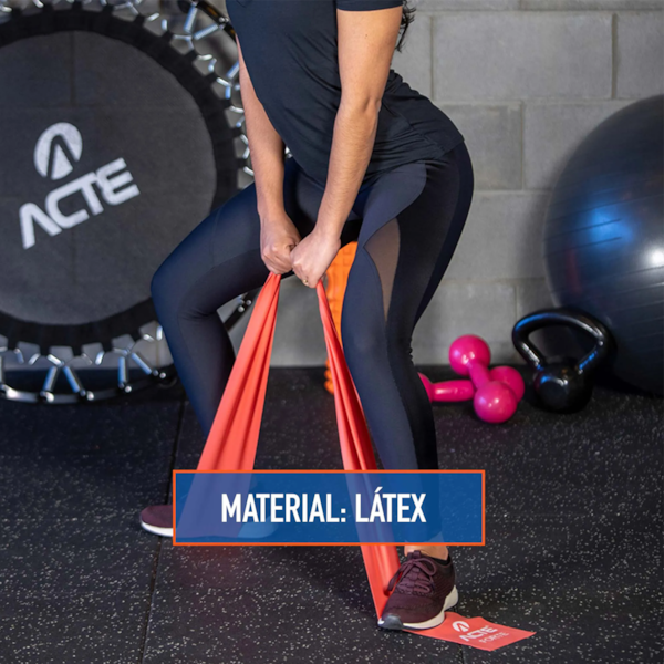 Kit Bands Fitness com 3 Faixas Elásticas e 3 Mini Bands de Intensidade T270-A Acte Sports-136fc039-762c-4400-b471-c7b89e0762d6