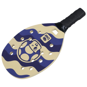 Kit Beach Tennis Iniciante Cogumelo Azul 482832 BelFix