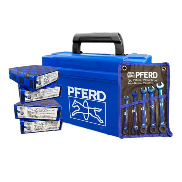Kit Block 100 Discos de Corte para Inox Stellox e Jogo de Chaves Inglesas 8 a 14mm 75653215 Pferd-d7318579-a370-4cfa-97f6-b4eb1d44feb9