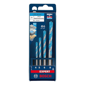 Kit Brocas Expert Cyl 9 Multiconstruction 4,5,6,8 Mm Bosch