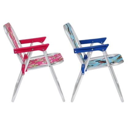 Kit Cadeira de Praia Infantil Barbie e Hot Wheels Verão Bel-45011440-6626-474b-addb-c472b7b5758b