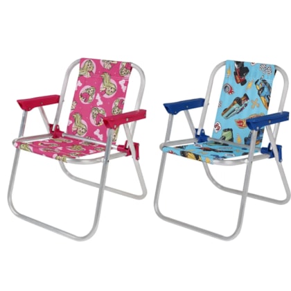 Kit Cadeira de Praia Infantil Barbie e Hot Wheels Verão Bel-904a5bf2-6d46-40bb-bf27-7e56046e51b4