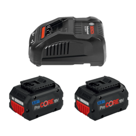 Kit Carregador GAL 1880CV 2 Bat 18V 8AH 0615A001CX Bosch