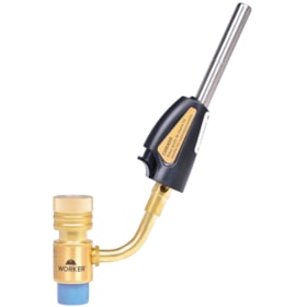 Kit Cilindro de Gás MAPP Aço com Maçarico Portátil Completo 991600 Worker