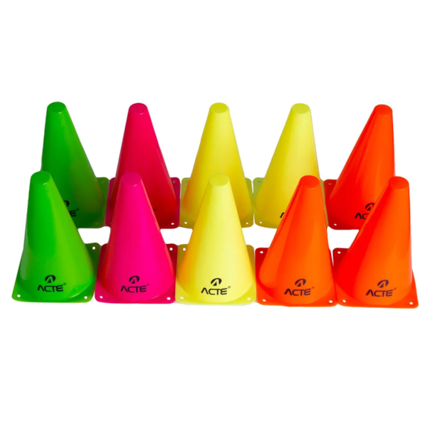 Kit Com 10 Cones De Agilidade Para Treinamento T73 Acte Sports-8c2ff9b3-d0c2-400f-84d5-96516eb0c3bc