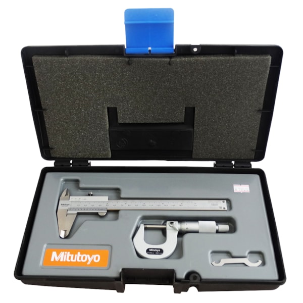 Kit com Paquímetro e Micrômetro B-10 Mitutoyo-99cacae1-72de-47ae-b716-29c73444378a