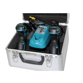 Kit Combo Furadeira/Parafusadeira + Parafusadeira de Impacto LCT203 Makita