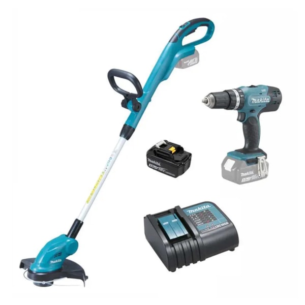 Kit Combo Parafusadeira/Furadeira de Impacto DHP453SFX8 + Aparador de Grama DUR181Z MAKITA-3c19684a-6226-4756-8776-6a23055755d8