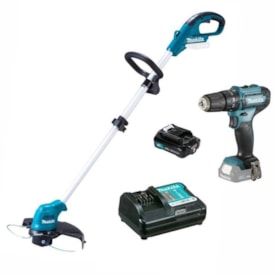 Kit Combo Parafusadeira/Furadeira de Impacto HP333DYX3 + Aparador de grama UR100DZX Makita