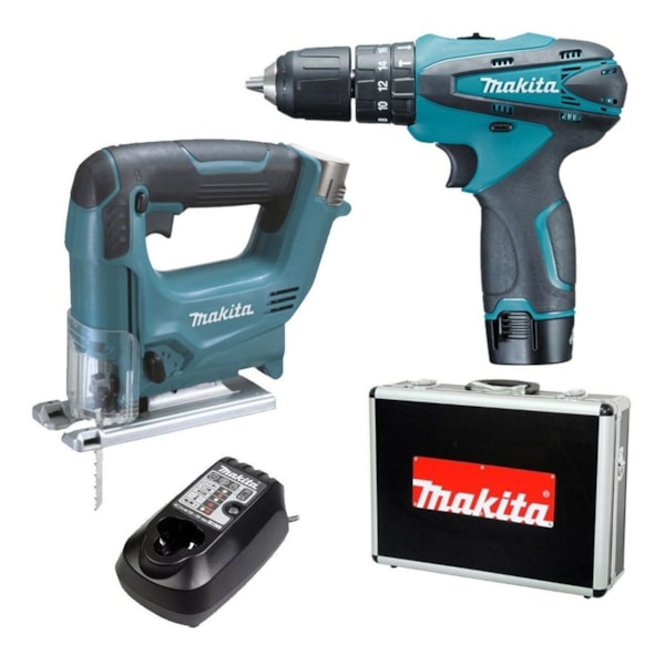 Kit Combo Parafusadeira/Furadeira De Impacto + Serra Tico-tico A Bateria DK1496X Makita-a578c558-421e-4588-8ef3-6065240f8459