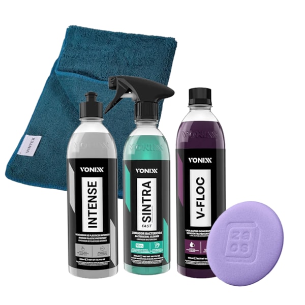 Kit Completo de Cuidado Automotivo Vonixx Premium 5 Peças-25680bea-b968-430c-88f4-a7bdbd9c2609
