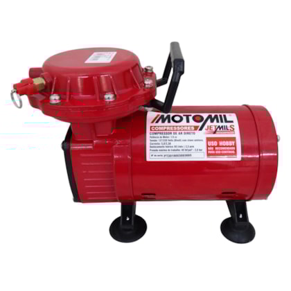 Kit Compressor Ar Direto 2,3 Pes 40LBF Jetmais Motomil -1e0e007e-5919-4c38-b8aa-dc28309ca090