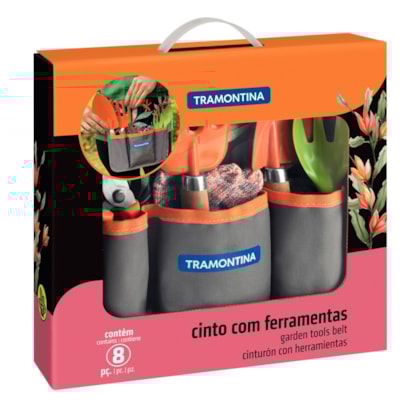 Kit Conjunto de Jardinagem Com Cinto e Ferramentas 8 Pçs 78119/805 Tramontina-dcf1432d-c255-455c-95b2-f434887780e3