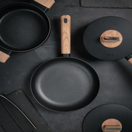 Kit Conjunto De Panelas Em Aluminio Forjado Wood Black 4 Pçs 8467 MTA-ce3a3bb0-b943-4ae4-926c-b3a1d0e56ff5