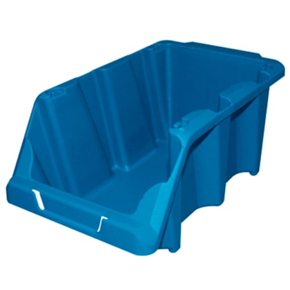 Kit de 4 Gavetas Empilháveis Nº 5 Azul Presto-010750b9-eaab-446f-99c3-1e44e9b9098d