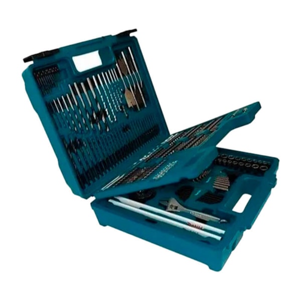 Kit de Acessórios 256Pçs E-11689 Makita-e6465788-7f0d-4bd4-a59e-6d94c20a0fea