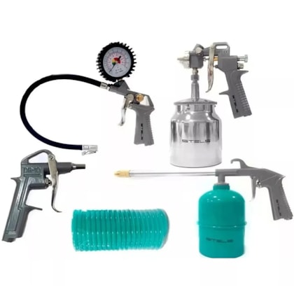 Kit de Acessórios Para Compressor De Ar Com Pistola 5730255 Mtx-67009ece-dc7c-4614-a5d7-825095c2f17b