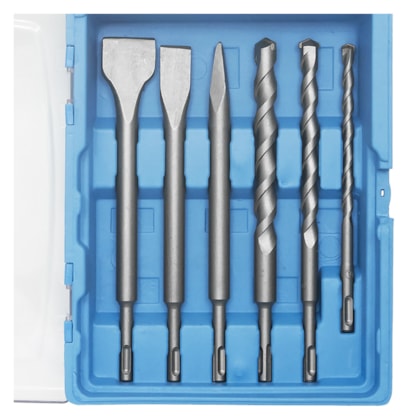 Kit de Acessórios para Marteletes SDS Plus com 14 Peças Gamma-3245792d-dd5b-43a1-8c75-4673317c134c